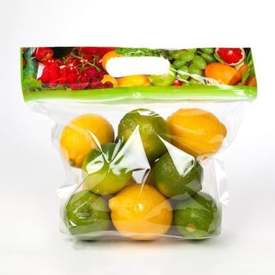 Draagtassen met Handvat en luchtgaten 22,9x8,3x18,4cm (100 stuks)