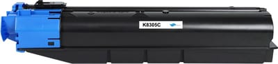 Kyocera TK-8305C - Toner Cyaan - 15000 pagina's - Huismerk Compatible - Geschikt voor Kyocera Taskalfa 3050ci Kyocera Taskalfa 3051ci Kyocera Taskalfa 3550ci Kyocera Taskalfa 3551ci - K8305C alternatief - Kyocera toner