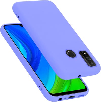 Cadorabo Hoesje geschikt voor Huawei P SMART 2020 in LIQUID LICHT PAARS - Beschermhoes gemaakt van flexibel TPU silicone Case Cover
