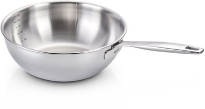 Beka Maestro Conische sauspan – Ø24 cm – RVS – PFAS-vrij – Multiply – Volumeaanduiding – Geschikt: inductie & vaatwas