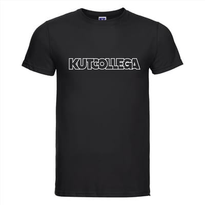 Kut collega T-shirt - 100% Katoen - Maat XS - Classic Fit - Zwart