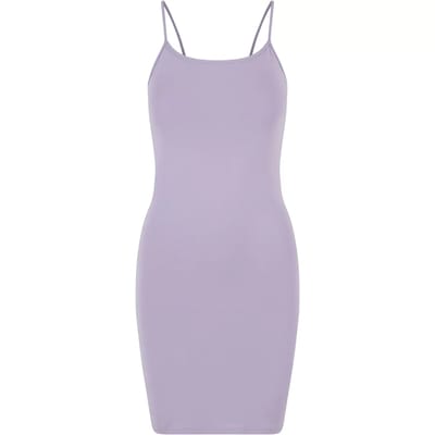 Urban Classics - Stretch Jersey Slim Korte jurk - 5XL - Lila