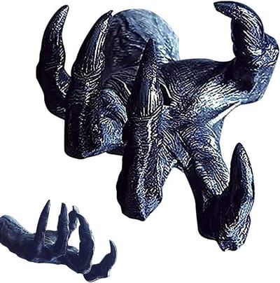 Realistisch Hars Demon Klauw Ornament - Eng Halloween Heks Hand Wanddecoratie