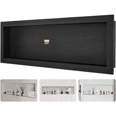 VEVOR Wandnis 10x40,64x127cm Douchenis Nis Betegelbaar Enkellaags Waterdichte Nismontage Achterwandmateriaal (Xps, Hout, Cement) Geschikt voor Badkamer, Slaapkamer, Studeerkamer
