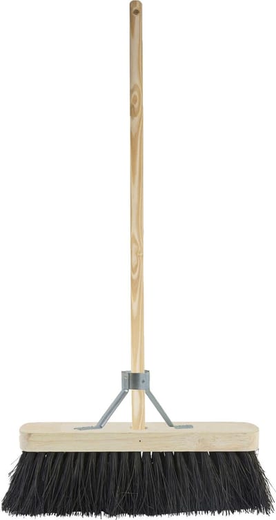 Betra Buitenbezem - FSC hout - natuurvezel - 60 x 130 cm - tuinbezem