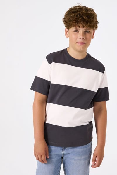 GARCIA Jongens Effen T-shirt Grijs Korte mouw