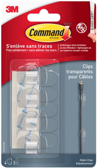 Bevestigingsstrip command 3m 17017clr | Set a 1 stuk