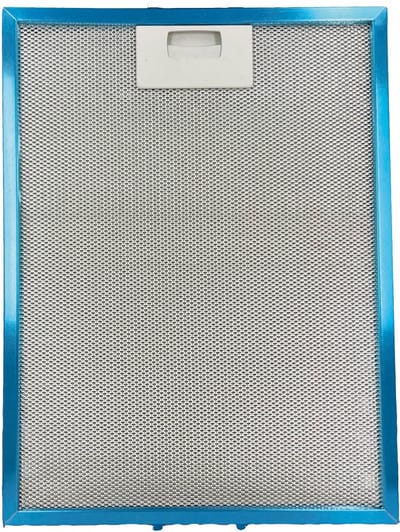 Multaparts® metalen vetfilter voor afzuigkap 327 x 247 x 8 mm | Alternatief voor AEG / Electrolux 50293009002 | Geschikt voor Alno, Aran, Lube, Sunline, Tecnolam, Turbo, Turboair, Zanussi