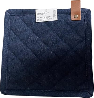 Pan-houder-lap-bbq-buitenleven-denim-vegan leather