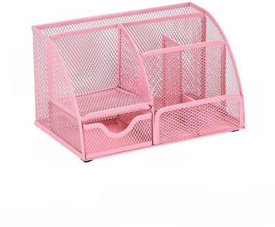 Dailygoods- Bureau Organizer - 7 Organizers met Lades - Stevige Mesh-Constructie - Compact Design - Kantoor Organizer - Opbergoplossing voor Benodigdheden - Kantoororganizer