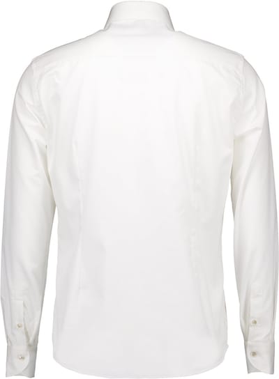 John Miller - Overhemd Creme John Miller Lange Mouw Overhemd Creme 5141360-920-620-920
