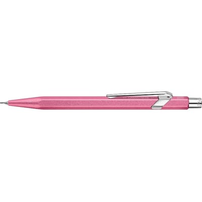 CARAN Mechanisch Potlood 849 Kleur Mat X Roze Metalen Blik Officieel Geïmporteerd D'ACHE MF0844-591 0.5mm roze