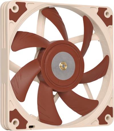 Noctua NF-A12x15 PWM - Case ventilator - 120mm - Brown - 24 dBA