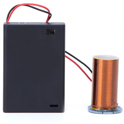 Mini Tesla Spoel Batterijgevoed Zonder Boog Afstandsontsteking Tesla Elektronische DIY Kit Afgewerkt Product
