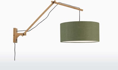 Wandlamp met lampenkap Good&Mojo Andes 4723