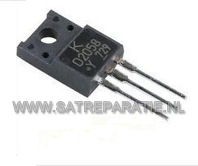 Texas Instruments D2058-Y Bipolar Transistors - 5 stuks