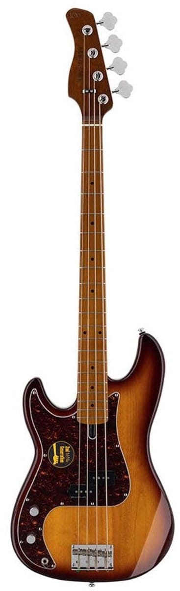 Sire P5 A4L/TS Marcus Miller linkshandige basgitaar 4-snarig passief elzen tobacco sunburst