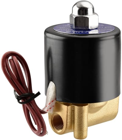 Allecto - Solenoidklep - Waterafsluiter - 1/8 Inch - Directe Actie - Normaal Gesloten - 24V DC - Voor Automatisering - Compact Model