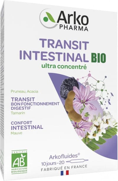 Arkopharma Arkofluides Transit Intestinal Bio 20 Ampullen