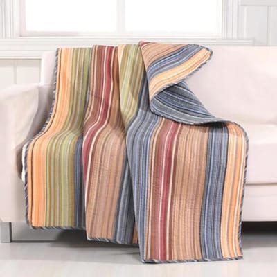 Omkeerbare katoenen plaid voor een stijlvol interieur