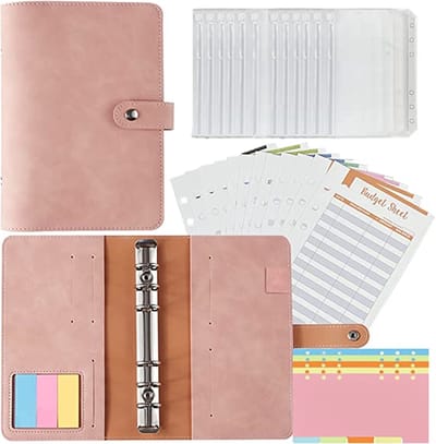 Budgetplanner - Budget planner, money sleeves, ring binder, financial planner,