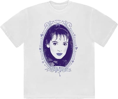 Beetlejuice - Lydia Deetz Framed Heren T-shirt - S - Wit