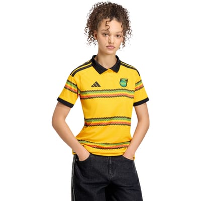 Adidas Jamaica Truien/Replica's Dames - Geel - Maat XL (46-48) - Poly Mesh