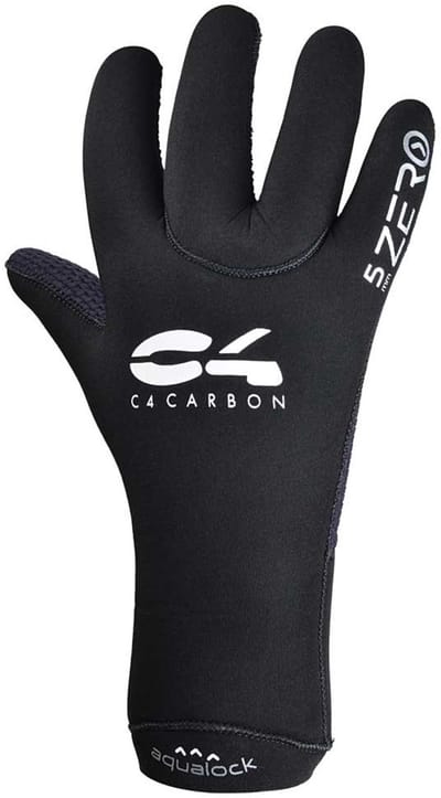 C4 Neoprene Zero Dry 3.5 Mm Handschoenen Zwart S