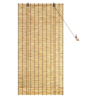 vidaXL - Rolgordijn - Naturel - 80 - x - 160 - cm - Riet