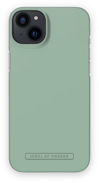 ideal of sweden met magnetische ring case geschikt voor Apple iphone 14 plus sage green
