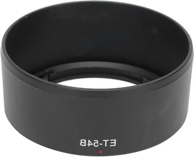 Duurzame Lenskap van Zwart ABS Materiaal voor EF-M 55-200mm F/4.5-6.3 IS STM Lens, Ideaal voor Fotografie, Reversible en Lichtgewicht