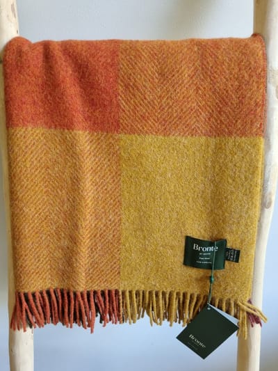 Wollen Plaid - HARLAND Autumn - 140x185cm - Bronte x Plaids.shop