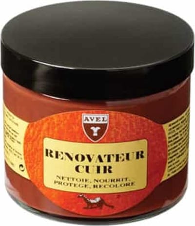 Saphir 088 Donkergrijs / Taupe - Avel kleurherstellende crème - renovateur voor leer en glad lederen meubels