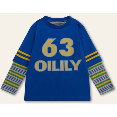 Oilily Tjeer T-Shirt- maat110/5yr Mazarine Blauw