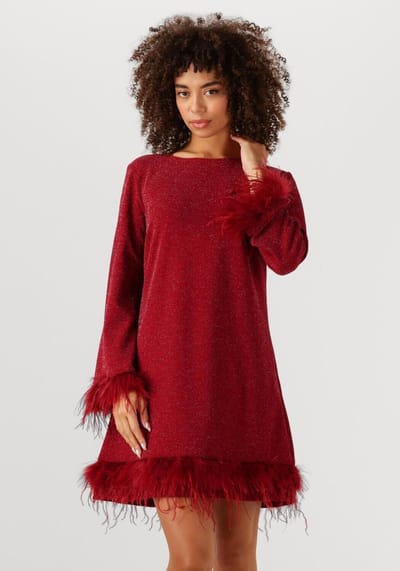 Ana Alcazar Dress Pure Dames - Jurk - Rood - Maat 36