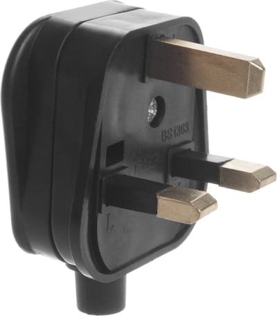 Maclean - UK-stekker zwart voor kabelmontage - UK Plug - stekker - model MCE193