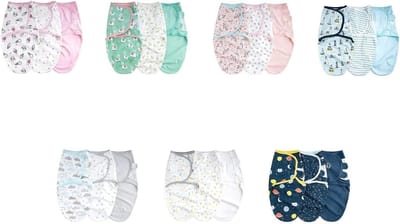 Baby inbakerdoeken - Slaapzak baby - Baby kalmeren - Imitatie kam van mama - 65 x 51 cm - Multicolor