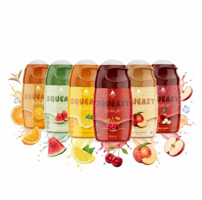 MYFIT24 6er Mix Box Peak Squeazy Syrup MYFIT24 6er Mix Box Peak Squeazy Syrup - Functionele voeding - Smaakstoffen/zoetstoffen