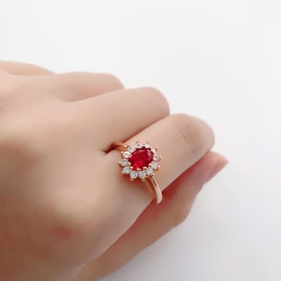 Dame Prinses Diana Ringen voor Vrouwen Bruids Blauwe Kristal Bruiloft Verloving Belofte Huwelijksring Voor Vrouwelijke Mode Sieraden 076 7.25 beige