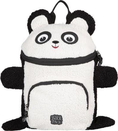 Pick & Pack Teddy Panda - Rugzak - Zwart/wit - Maat S