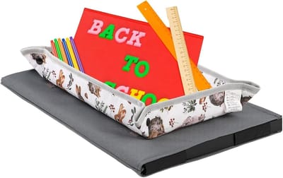 Vliegtuig dienbladhoes - Reis organizer - Hygiënisch reizen - Opvouwbaar en multifunctioneel - 32x21x1.5 cm - Konijntje