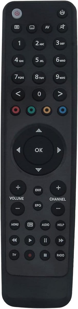 Afstandsbediening voor VU+ ZERO SOLO SOLO-2 SOLO-SE SOLO-4K UNO UNO-4K - Plug & Play - Volledige functionaliteit - SnelShoppen