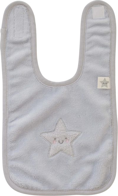 Pericles Slabbetje Star 32 Cm Small Grijs