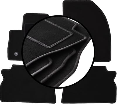 Complete set veloursmatten voor: Ford Grand C-MAX minivan (2011-2015)