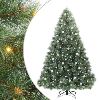 vidaXL - Kunstkerstboom - Groen - 240 - cm - PE - en - PVC