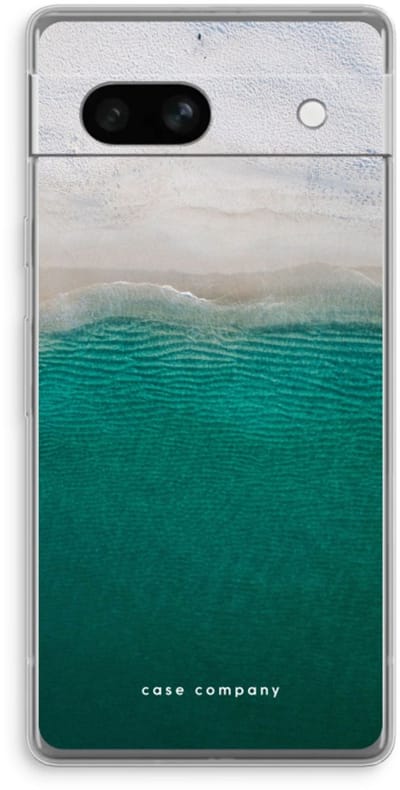 Case Company® - Hoesje geschikt voor Google Pixel 7A hoesje - Stranded - Soft Cover Telefoonhoesje - Bescherming aan alle Kanten en Schermrand