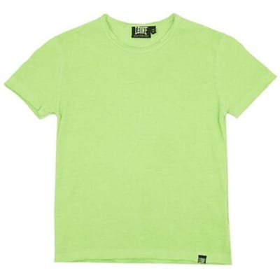 T-shirt Leone 1947 Boy T-Shirt Short Sleeves New City Fluo