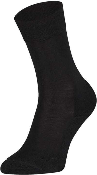 Soga - 2-Pack - Dunne Wollen Sokken - Jaarrond Draagbaar - Heren / Dames - zwart - 35-38 - S13