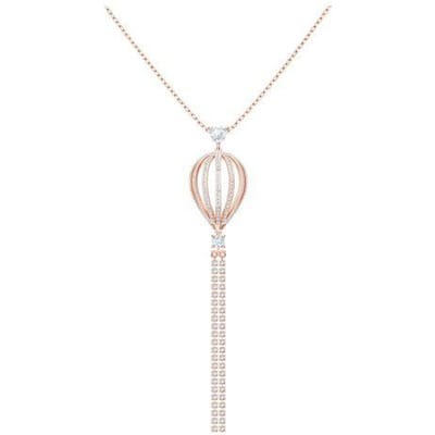 Swarovski Hete Luchtballon Lange Ketting Ketting Vrouwen ketting Wit 5499529 White white