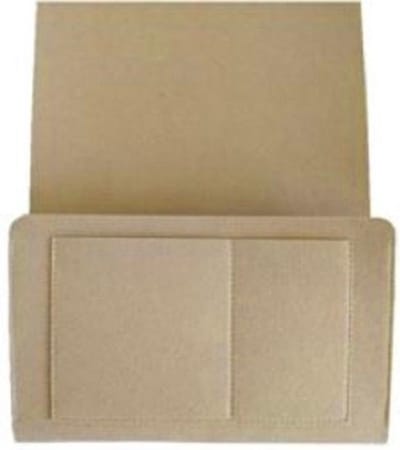 Vilten opberzak voor aan het bed - Vilt mand opbergtas - Vijf ruimte vakken - Beige